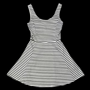 H&M Striped Skater Sress